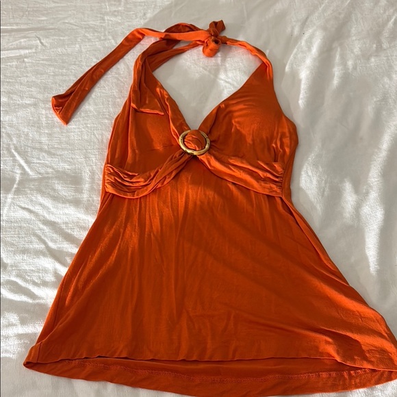 Banana Republic Y2K Orange Top - Picture 5 of 6